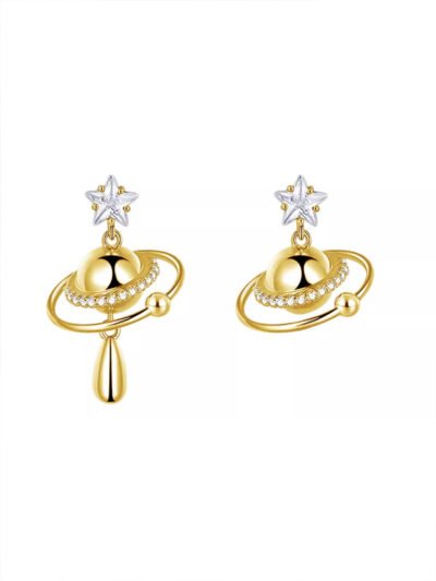 MUKTANK x SUN HUNTER Small-sized Planet Earrings