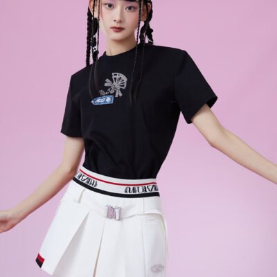 MUKZIN Stylish All-match Black Casual New T-shirts