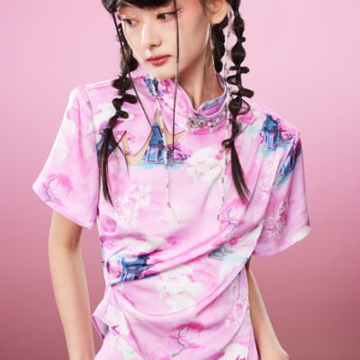 MUKZIN Vibrant Print Chinese Style Original High quality T-shirts