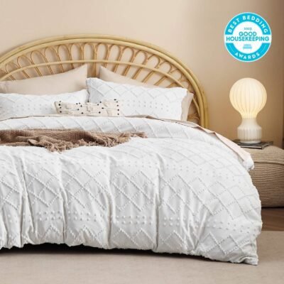 GentleSoft Embroidery Boho Duvet Cover Set