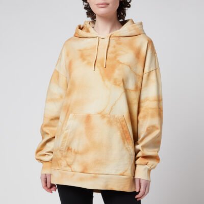 Holzweiler Women's Placebo Print Hoodie - Yellow Mix