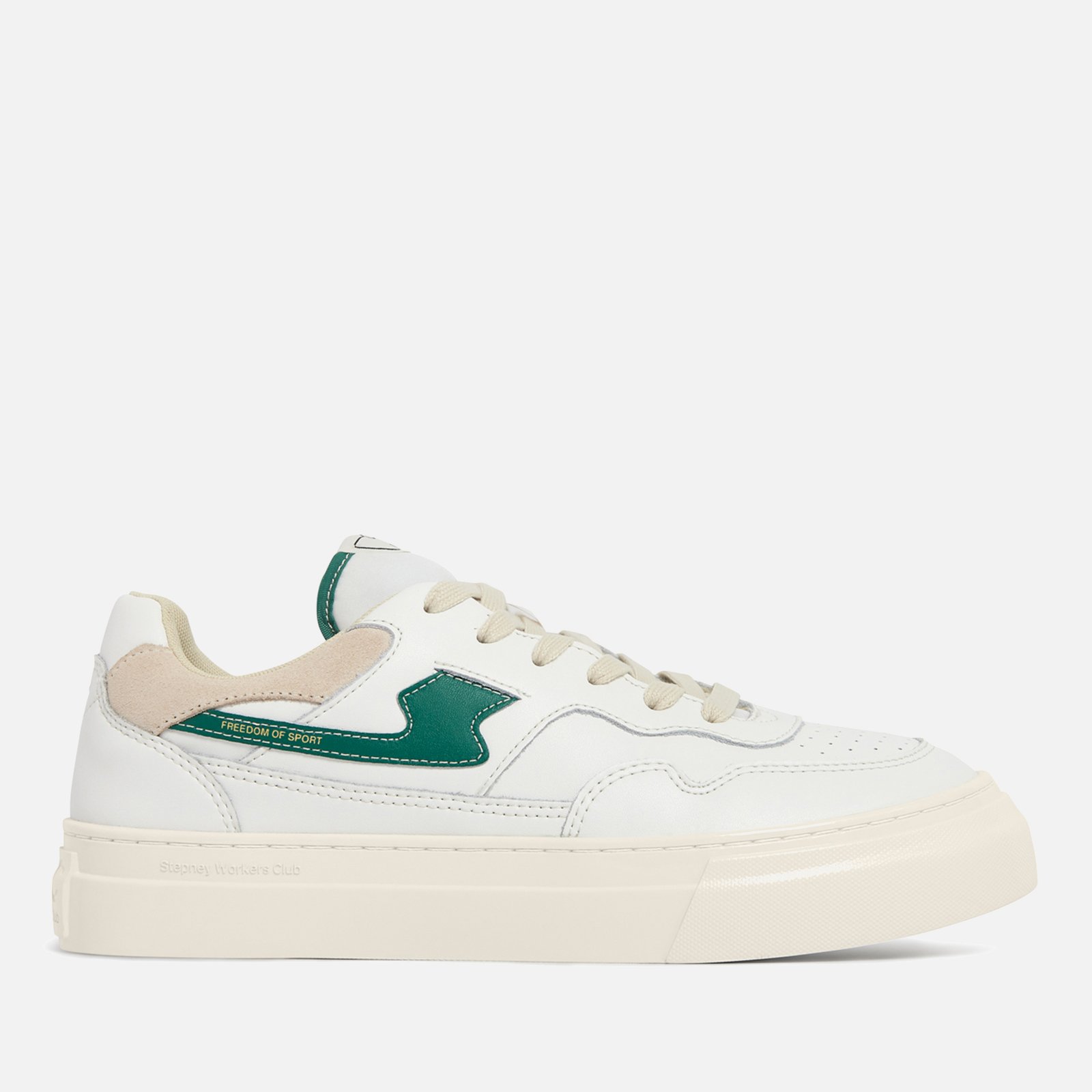 Stepney Workers Club Pearl S-Strike Leather Trainers