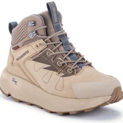 rockrooster Farmington Sand 6 Inch Waterproof Hiking Boots with VIBRAM Outsole  OC21035