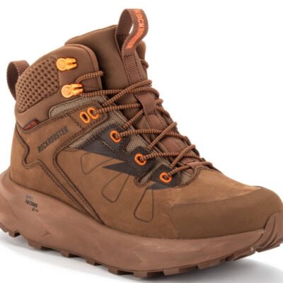 ROCKROOSTER Farmington Brown 6 Inch Waterproof Hiking Boots with VIBRAM Outsole  OC21031