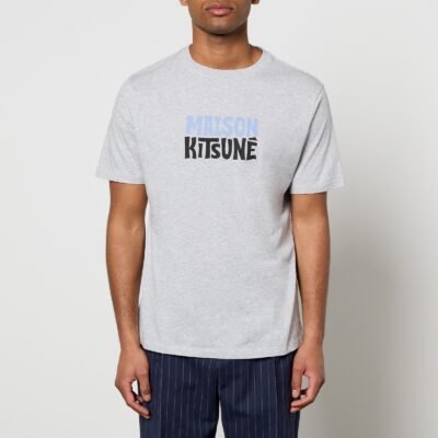 Maison Kitsun Surf Club Cotton-Jersey T-Shirt