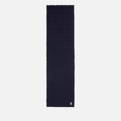 Polo Ralph Lauren Cotton Cable Knit Scarf