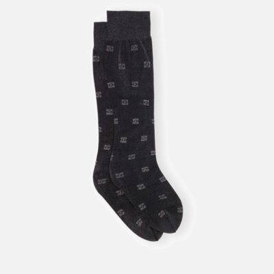 Ganni Butterfly Lace Glitter Mesh Socks