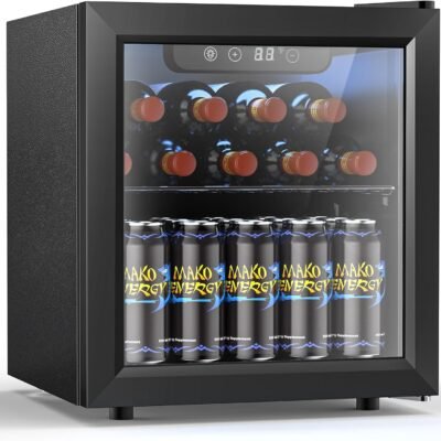 1.6 Cu.ft Mini Beverage Refrigerator and Cooler W5836H