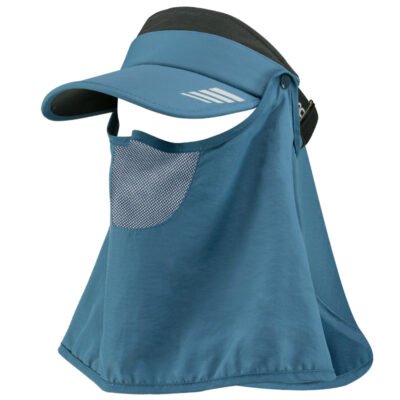 ROCKBROS Ice Silk Full Face Sunhat 360 Anti-UV Adjustable Hiking Fishing Cap
