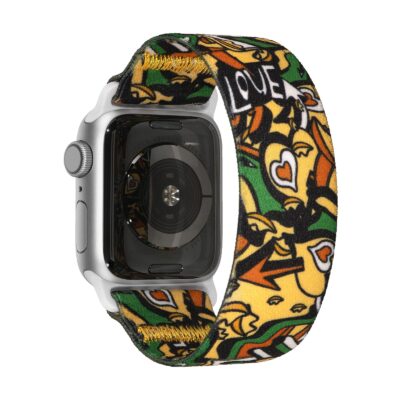 Tefeca Unity Series Elastic Compatible/Replacement Band for Apple Watch/Apple Watch Ultra  Youth  38/40/41mm 42/44/45/49mm