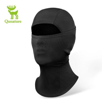 Qunature Lycra Ski Headgear  Thermal Mask for Cold-Weather Sports