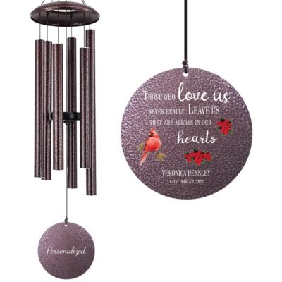 Astarin Personalized Memorial Wind Chimes,Sympathy Gift for loss of loved ones-101