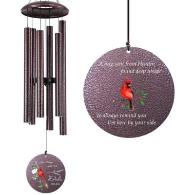 Astarin Personalized Memorial Wind Chimes,Sympathy Gift for loss of loved ones-100