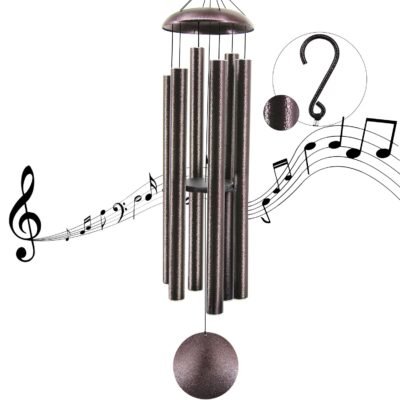 Metal Series Wind Chimes- 60 Inch Bronze