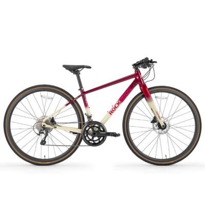 ROCKBROS 20-Speed Flat Handlebar Road Bike Carbon Fiber Fork Aluminum Frame Hydraulic Disc Brakes 11-32T