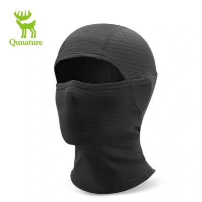Qunature Waffle Grid Hooded Mask  Full Cold Protection & Comfort Fit