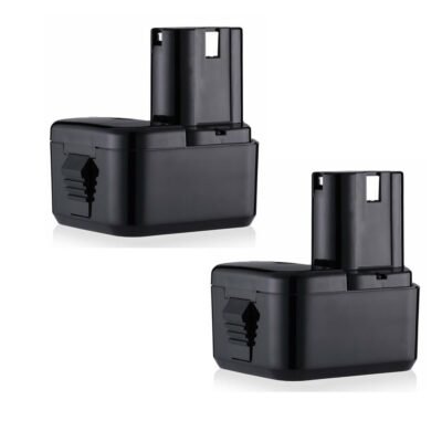 For Hikoki(Hitachi) 12V Battery Replacement  EB1212S 4.8Ah NI-MH Battery (2 Pack)