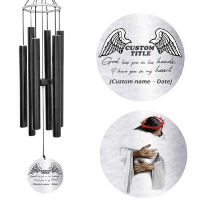 Astarin Personalized Memorial Wind Chimes,Sympathy Gift for loss of loved ones-064