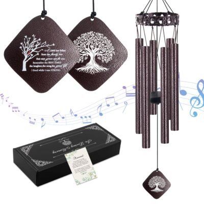 ASTARIN Memorial Wind Chimes for Outside, Sympathy Gift