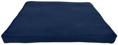 Zabuton Meditation Base Cushion - Hemp Fabric Cover, Recycled Cotton Interior