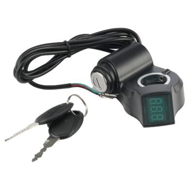 Electric door lock with voltage display for Scooter iX4 of new version