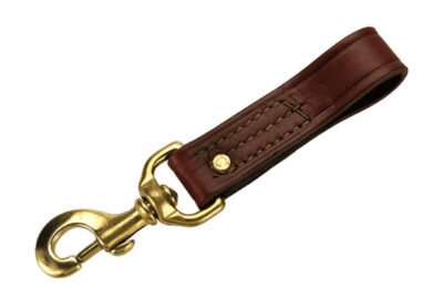 English Bridle Leather Belt Snap