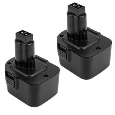 For Dewalt 12V Battery Replacement  XRP DC9071 DW9072 DC742KA DE9074 4600mAH Battery (2 Pack)