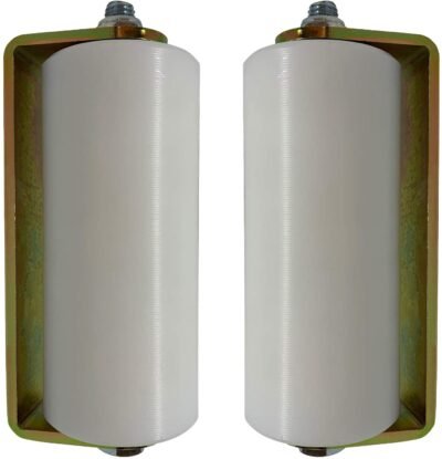 Slide Gate Guide Roller 6” Rear Post Welded Assembly 2-Pack EG098