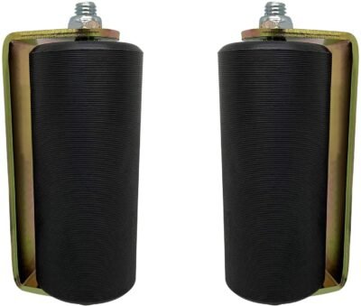 Slide Gate Guide Roller 6” Rear Post Welded Assembly 2-Pack EG104