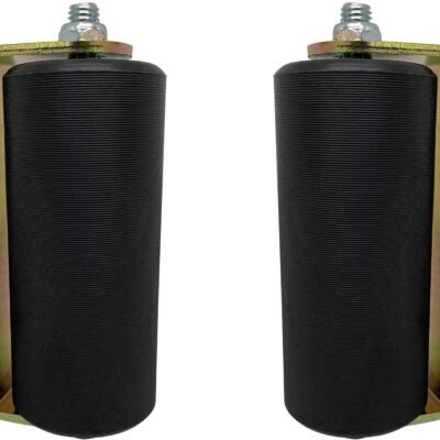 Slide Gate Guide Roller 6” Rear Post Welded Assembly 2-Pack EG104