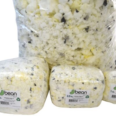 Shredded Foam Fill for Bean bags, pillows, pet beds, cushions - CertiPUR