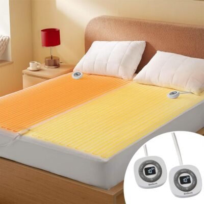 GentleSoft Polyester Microfiber Heated Mattress Pad