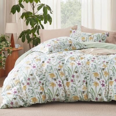 GentleSoft Reversible Duvet Cover Set