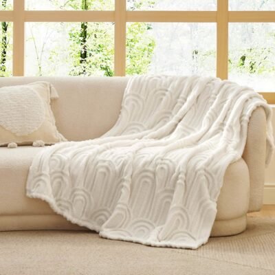 GentleSoft Arch Shaggy Sherpa Fleece Blanket