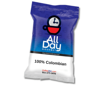100% Colombian by All Day Gourmet 1.5 oz - 42 Count Pillow Pack