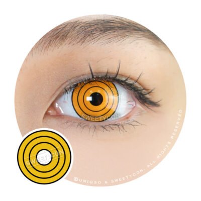 Sweety Crazy Yellow Rings (Chainsaw Man - Makima) (1 lens/pack)