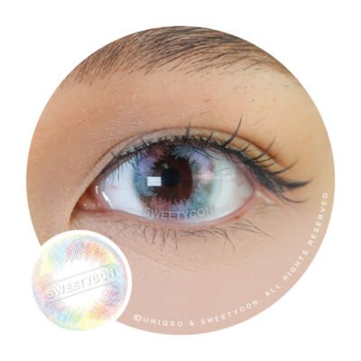 Sweety Colorful Rainbow Pink (1 lens/pack)