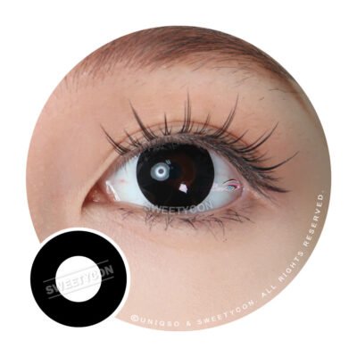Sweety Crazy Solid Black (1 lens/pack)
