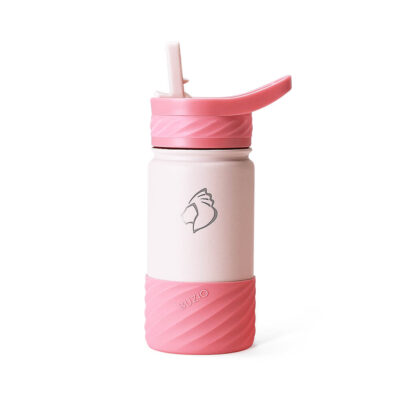 Wate Bottles with Boot and Stickers for Kids | Pink | 14oz