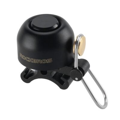 ROCKBROS 100dB Bike Bell, Loud Bicycle Bell for Adults & Kids, Fits 0.87-1.34in Handlebars