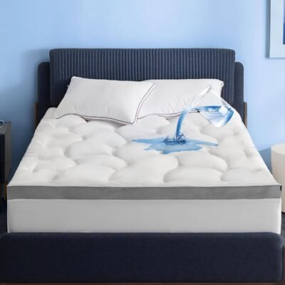 GentleSoft Mattress Topper Waterproof - Pillow Top Mattress Protector