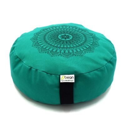 Zafu Meditation Cushion - Cotton Mandala Design