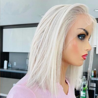 Luxury Lengths Straight Blonde Lace Front Wig