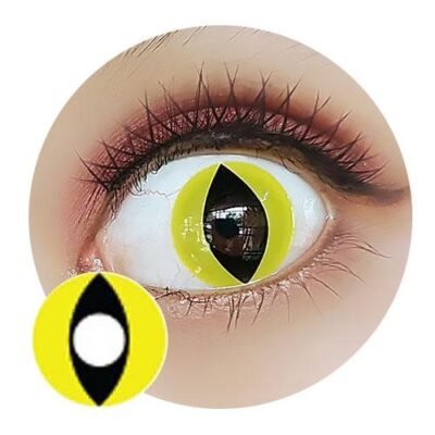 Kazzue Crazy Lens with Power - Cat Eyes (1 lens/pack)