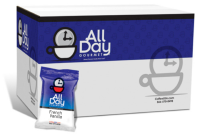 All Day Gourmet - French Vanilla - Pillow Packs 24 Count