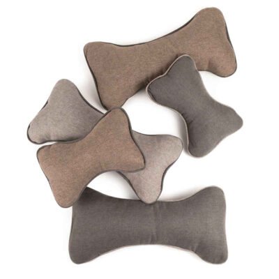 GreenDog Luxe Neutral Bone Pillow