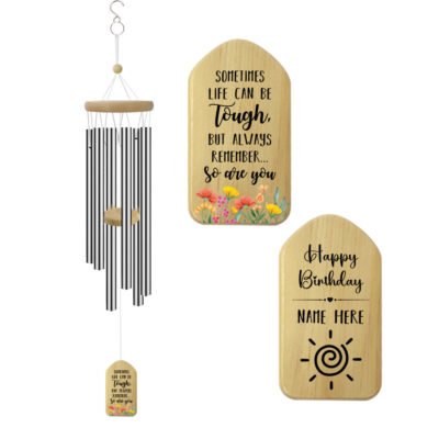 Astarin Personalized Birthday Gift Wind Chime,customized and exclusive blessings-005