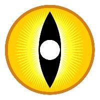 Sweety Sclera Contacts Sauron Yellow (1 lens/pack)