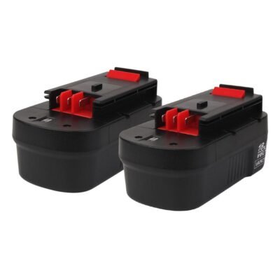 For BLACK & DECKER HPB18-2 18V Ni-Mh Slide Battery  2-Pack 4.8AH