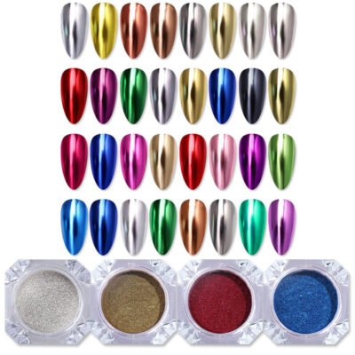 BORN PRETTY Mirror Effect Chrome Nail Powder